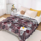 Bohemian Paisley Bliss Blanket — size and scale reference