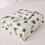 Ginkgo Leaf Comfort Blanket — product in use