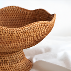 Natural Rattan Handwoven Fruit Basket — additional view