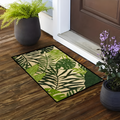 Monstera Non-Slip Door Mat — main product photo