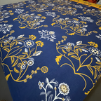 Exquisite Dianthus Flower Reversible Blanket — product in use