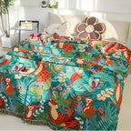 Jungle Adventure Kids Blanket — alternate angle view