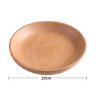 Handcrafted Walnut Wood Plate — product close-up
