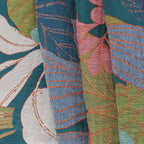 Garden-Inspired Cotton Gauze Blanket — alternate angle view