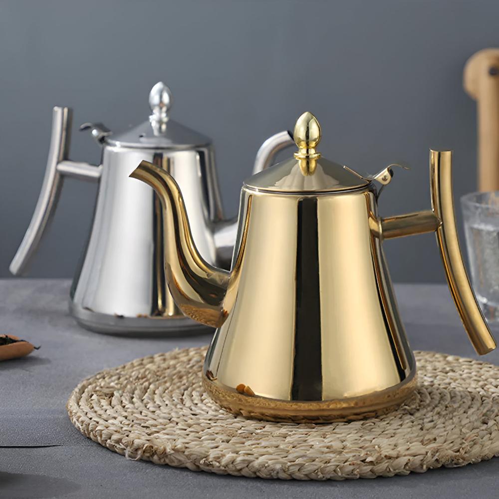 Stainless Steel Kettle with Built-in Filter — main product photo