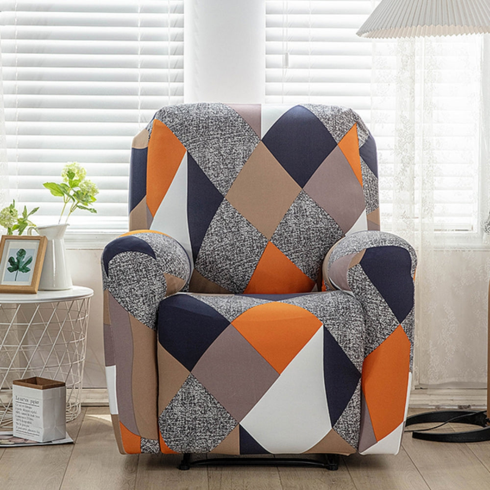Abstract Recliner Sofa Cover — main product photo