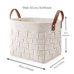 Weave Grid Tote Storage