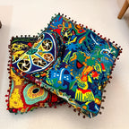 Boho Style Square Floor Cushion — main product photo
