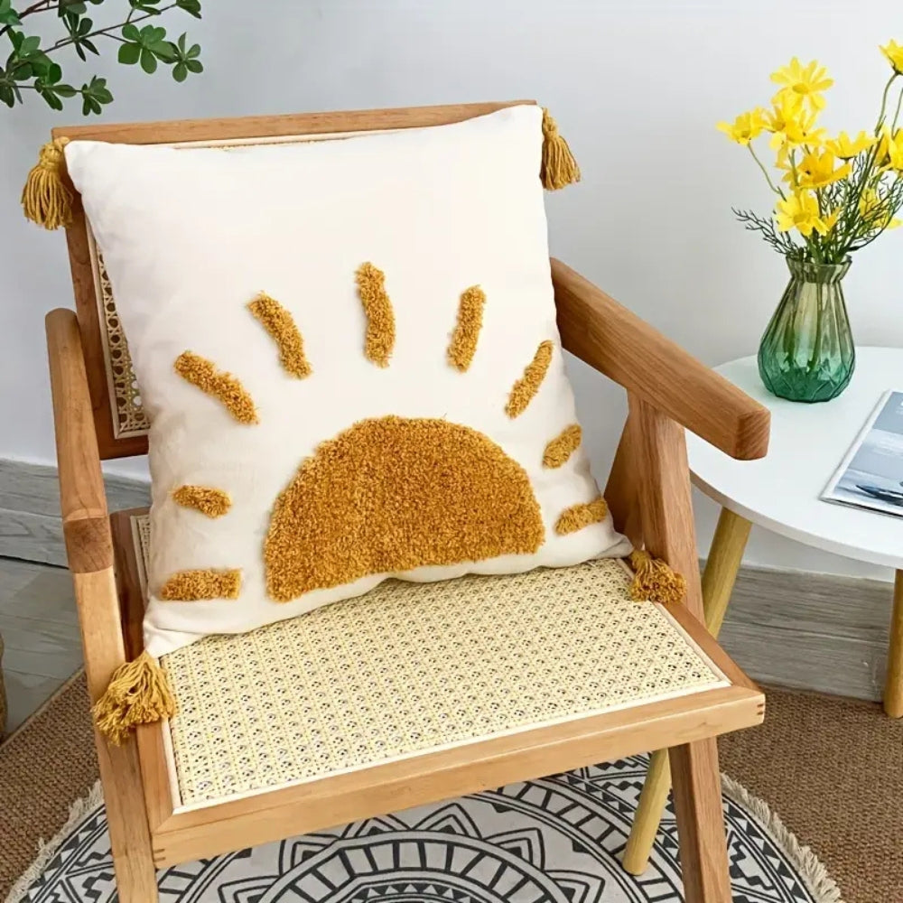 Sunrise Bliss Boho Cushion Cover — main product photo