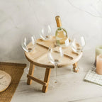 Foldaway Feast Picnic Table — size and scale reference