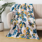 Nature’s Embrace Floral Bath Towel — main product photo