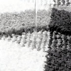 Soft Microfibre Non-Slip Geometric Rug — product in use