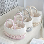 Lace Trim Baby Caddy Organiser — main product photo