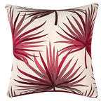 Metallic Foliage Cushion Cover — size and scale reference