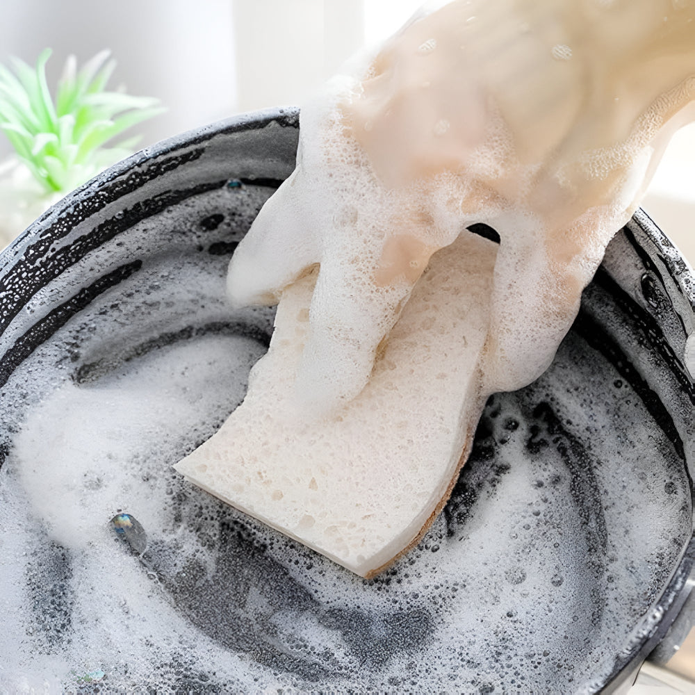 Coconut Fibre Natural Dish Sponge — additional view