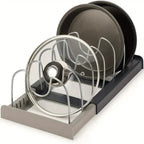 Expandable Pot and Pans Organiser Rack — additional view
