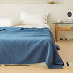 Soft Leaf Cotton Blanket — additional view