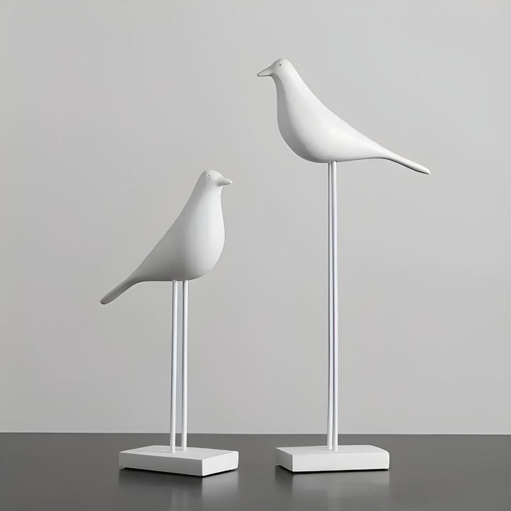 Minimalist Bird Décor Figurines — alternate angle view