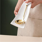 Flowline Ceramic Cooking Spoon Rest — lifestyle shot