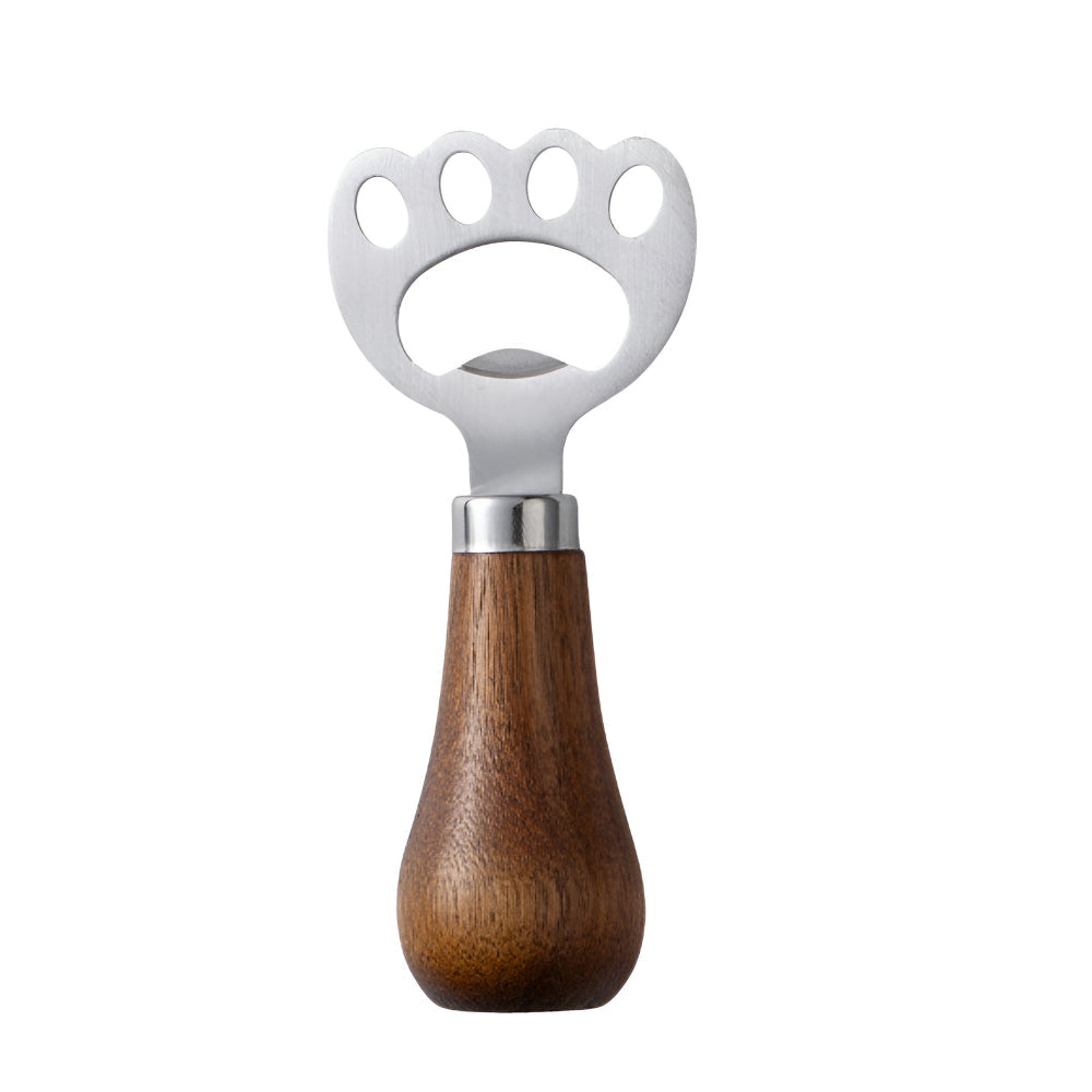 Acacia Wood Bottle Opener — product close-up