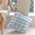 Rabbit Faux Fur Cushion — alternate angle view