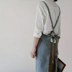 Premium Denim Apron — lifestyle shot