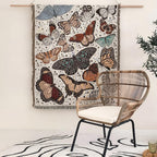 Butterfly Garden Blanket — product close-up
