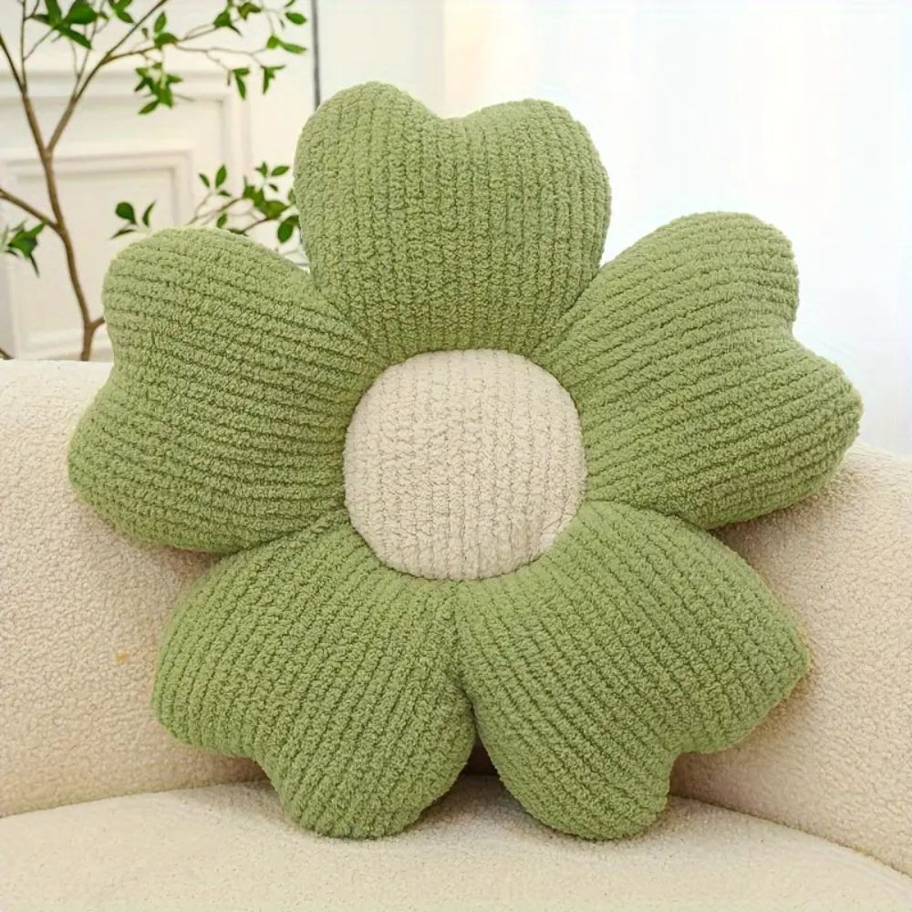 Flourish Flower Shaped Cushion — product feature detail