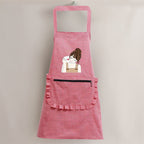 Petal Bunny Household Apron — alternate angle view