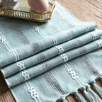 Tassel Whisper Table Runner — product close-up