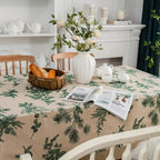 Pine Grove Cotton Dining Cloth — product feature detail