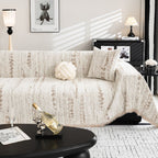 Almond Crest Sofa Cover — product detail view