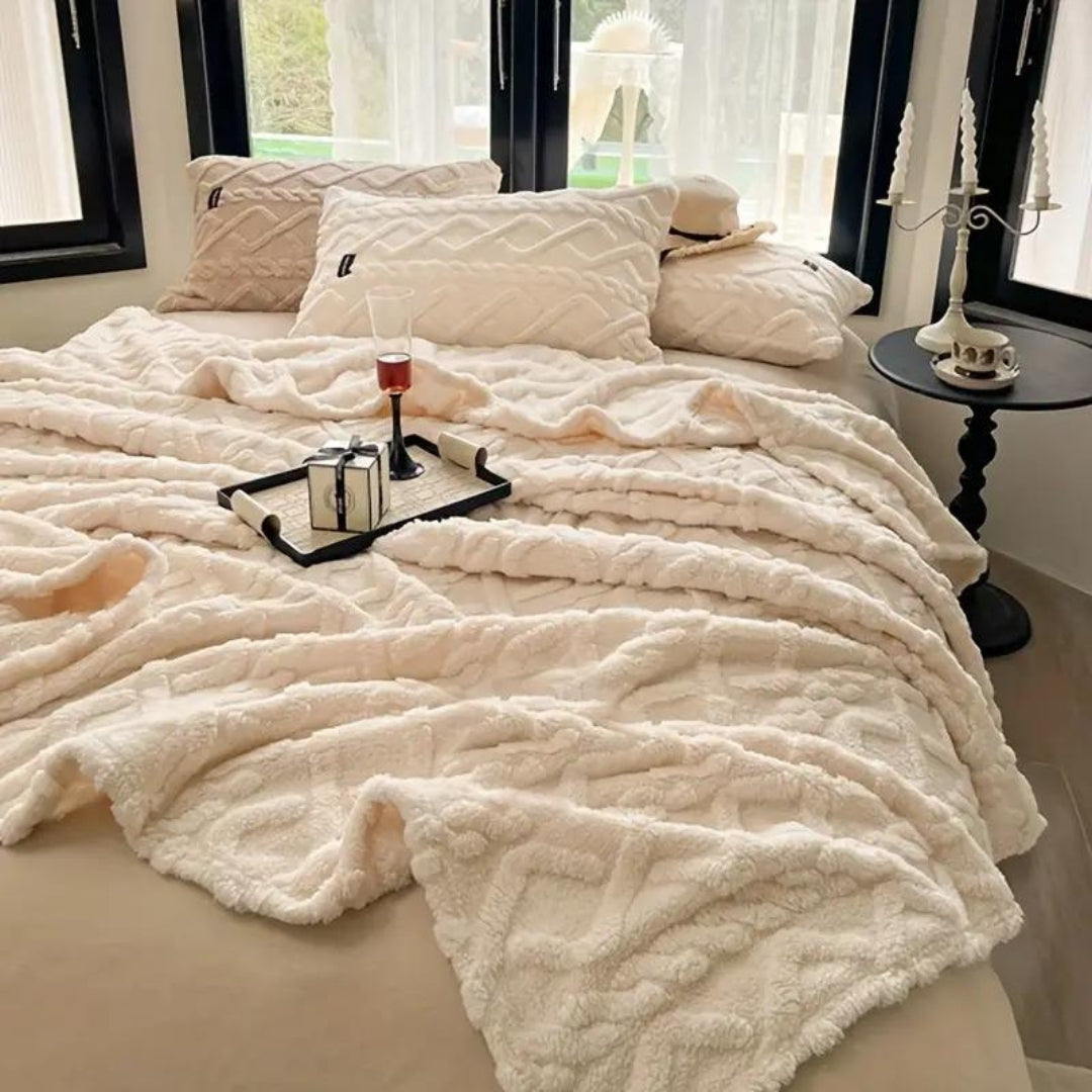 Cloud Haven Throw Blanket™ — lifestyle shot