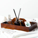 Timeless Vintage Wooden Organiser Tray — lifestyle shot