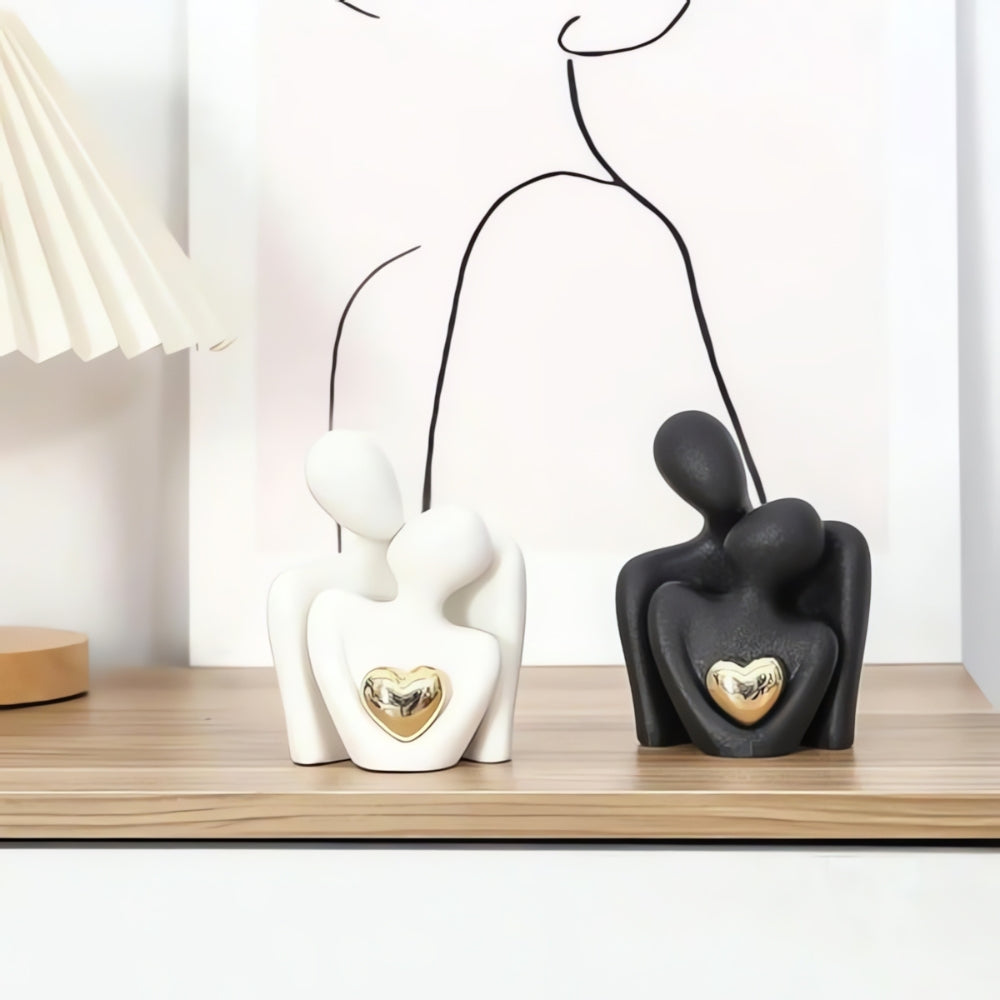 Abstract Lovers Sentimental Figurine — lifestyle shot