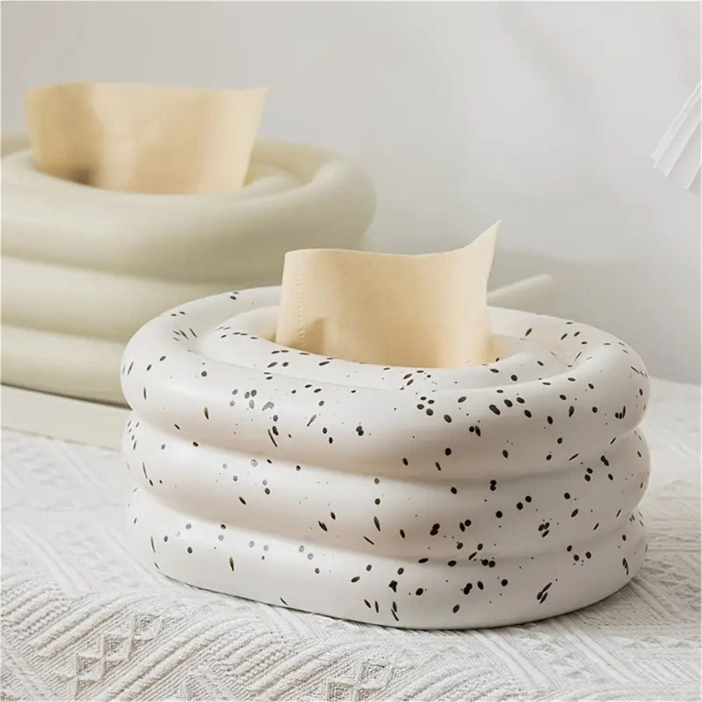 Lustre Ceramic Tissue Holder — additional view
