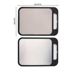 Reversible Stainless Steel Cutting Board — lifestyle shot
