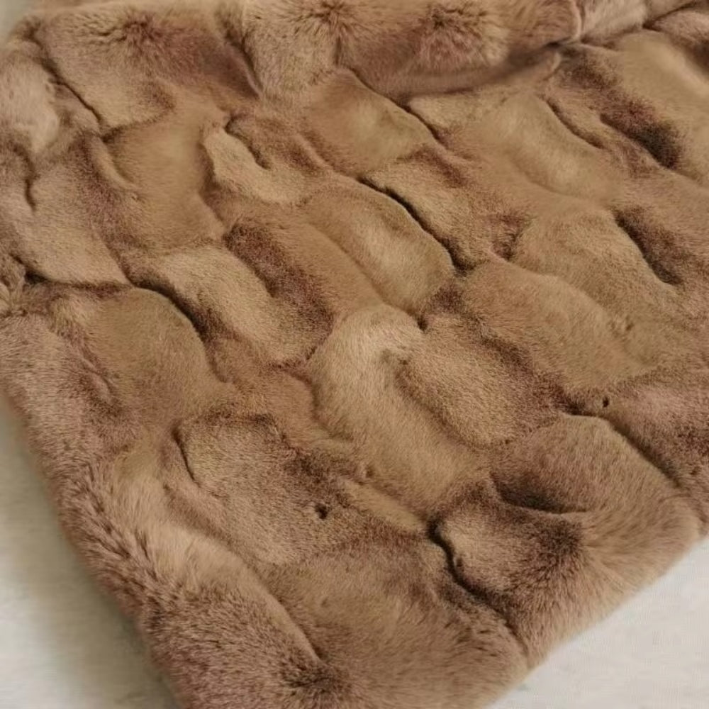Heavenly Retreat Faux Fur Blanket — lifestyle shot