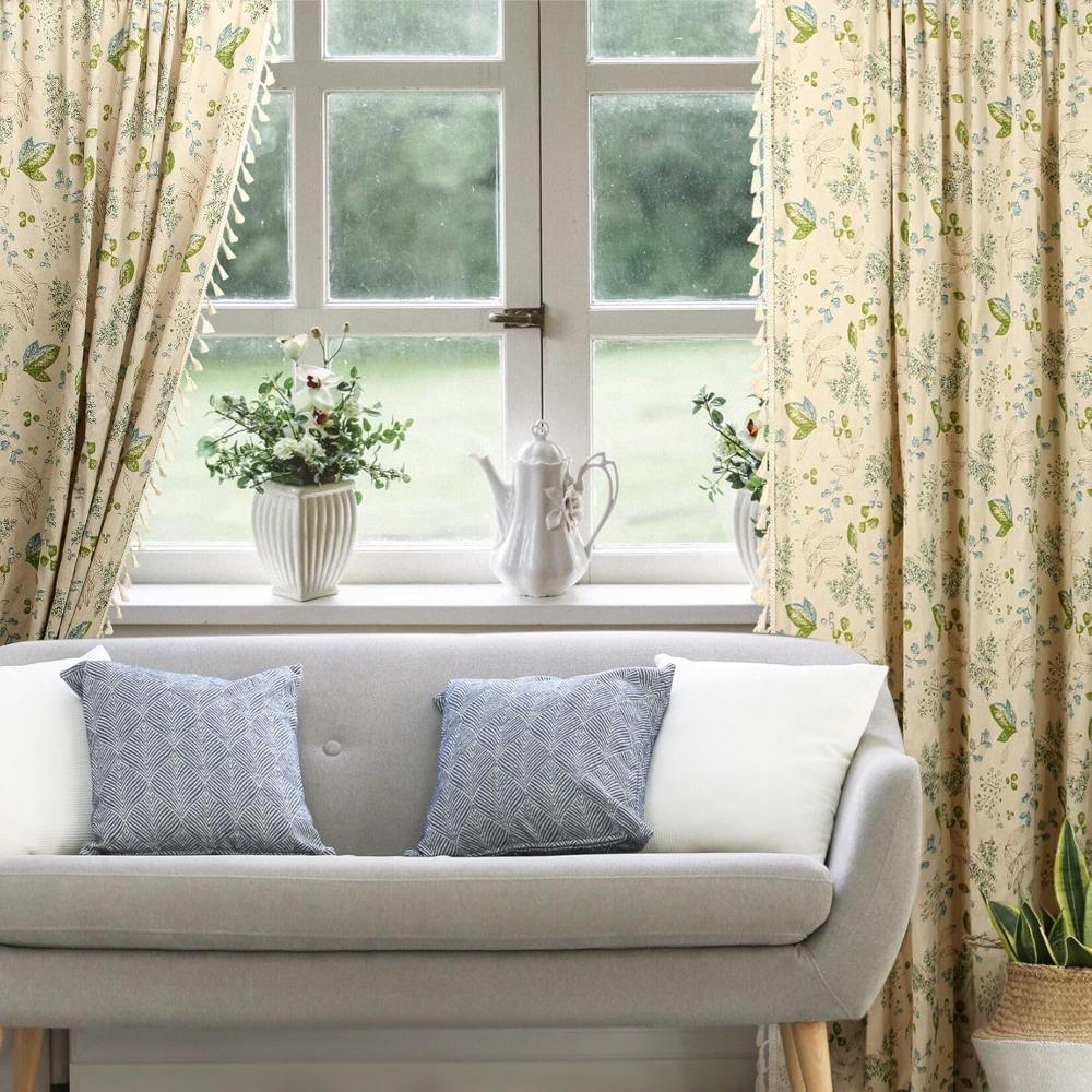 Wildflower Veil Curtains — alternate angle view