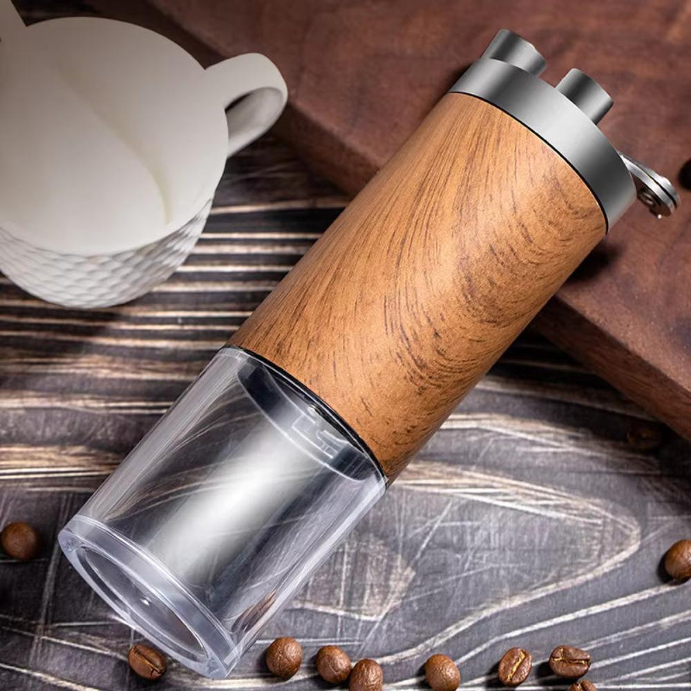 Wooden Mechanical Coffee Grinder — product close-up