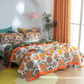 Boho Cartoon Flower Blanket — alternate angle view