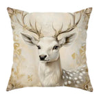 Golden Velvet Christmas Cushion Covers — alternate angle view