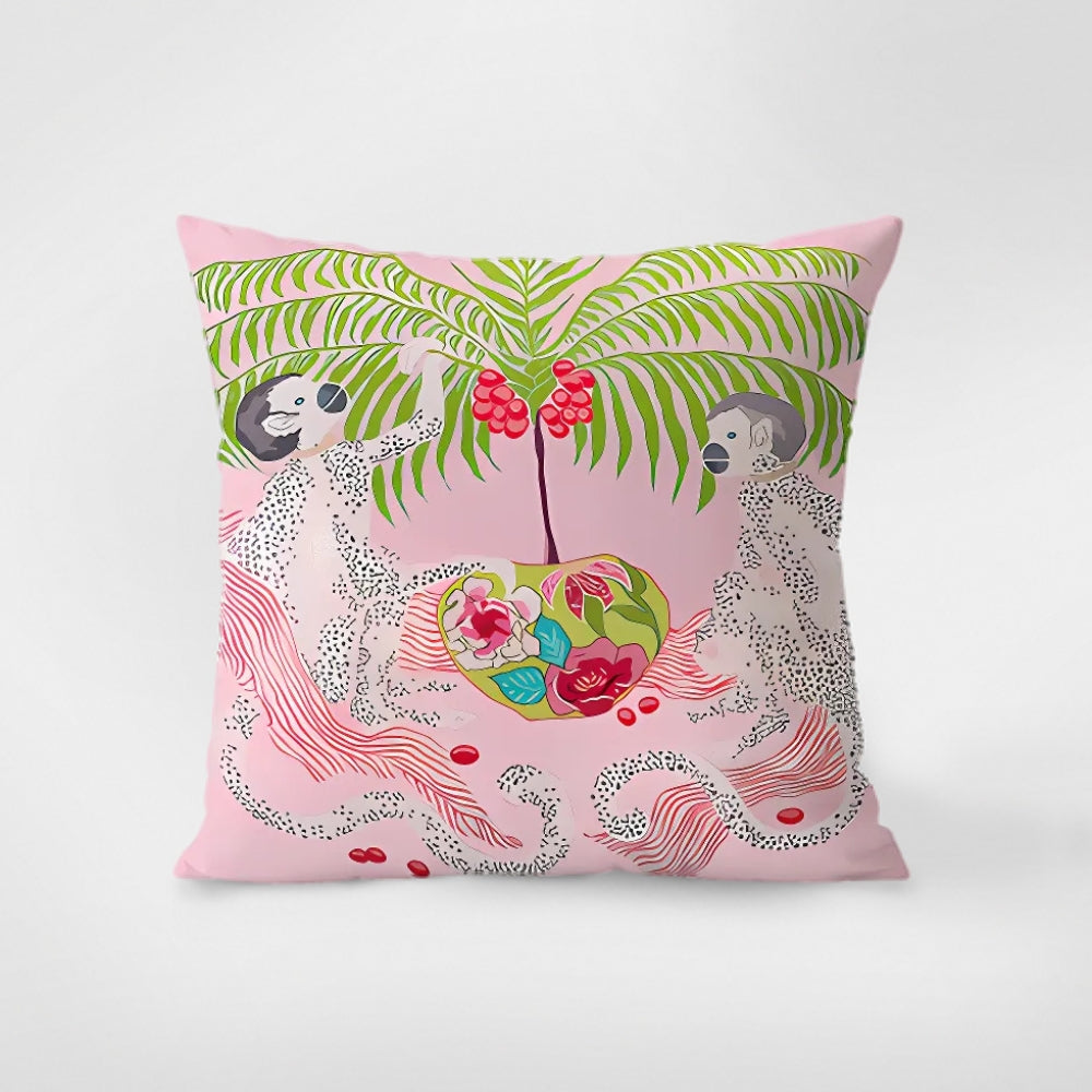 Zebra Tapestry Tassel Cushion Cover — product feature detail