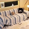 Striped Haven Sofa Cover — alternate angle view