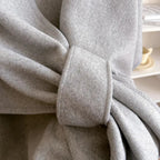 Luxurious Poncho Windproof Shawl Coat — product close-up