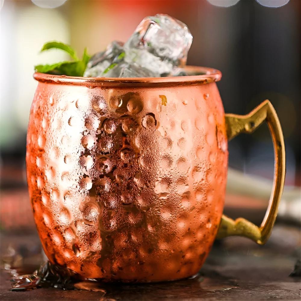 Hammered Copper Mug — main product photo