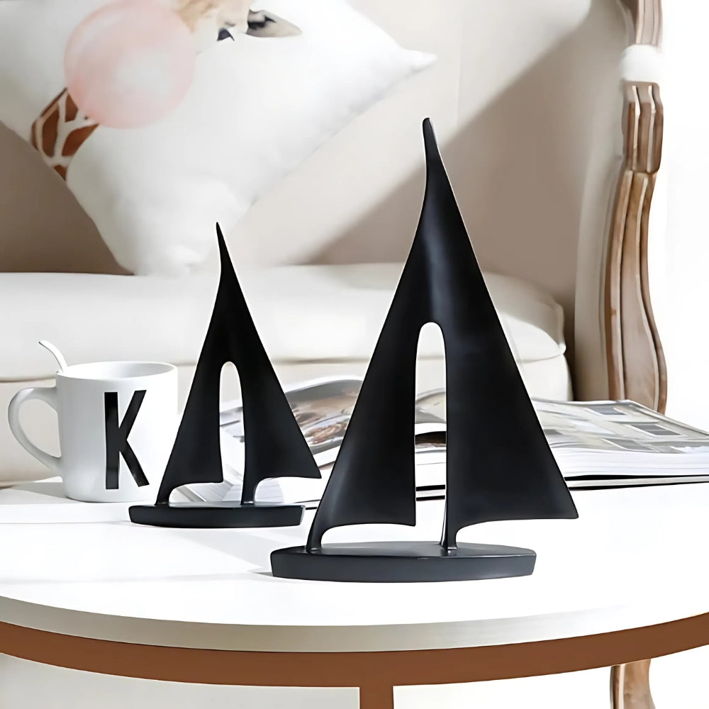 Minimalist Sailboat Inspired Table Decor — product close-up