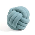 Knotted Boucle Cushion — size and scale reference