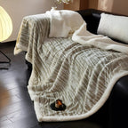 Bark-Inspired Snuggle Blanket — product close-up