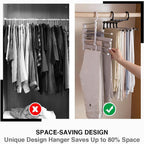 Foldable Pants Rack — product detail view